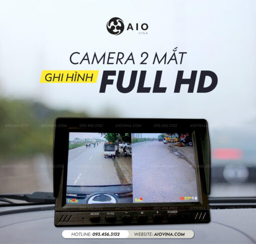 Hiển thi 2 camera Full HD