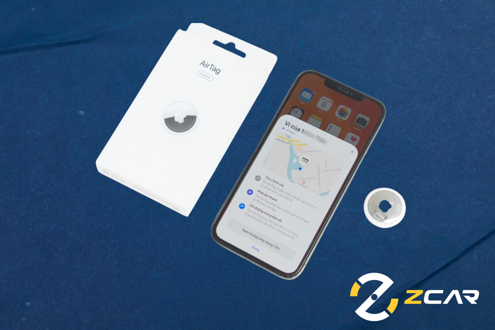 Tìm AirTag khi bị thất lạc